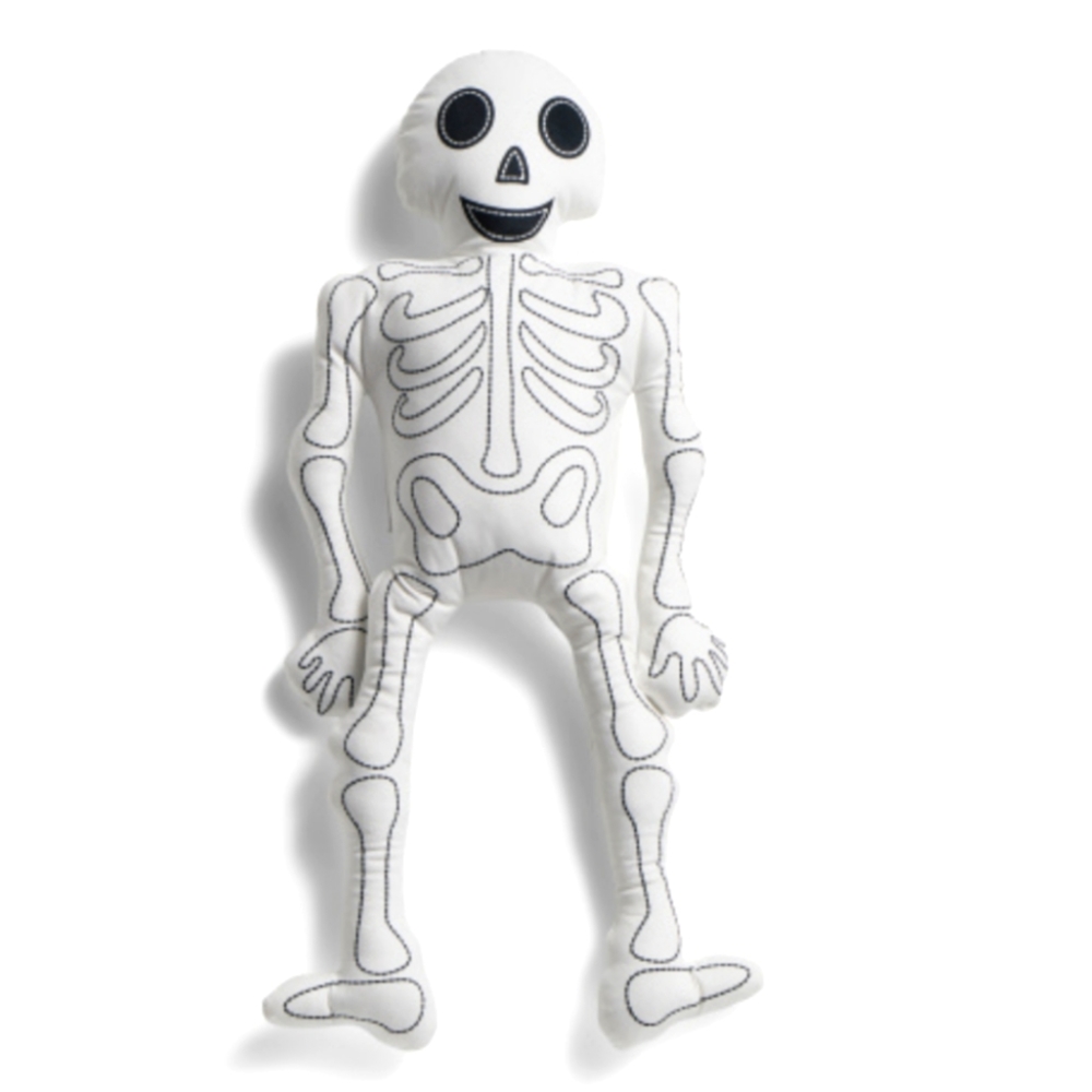 🆕 Velvet Skeleton Pillow 💀 THRO